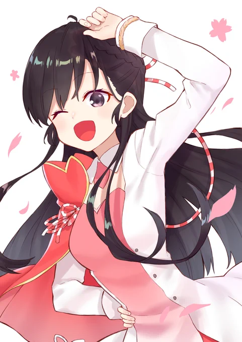 「あなたの町のかけつけ一本おまもり桜!!
魔法少女★千代田桜ただいま見参っ!!」
 #まちカドまぞく 