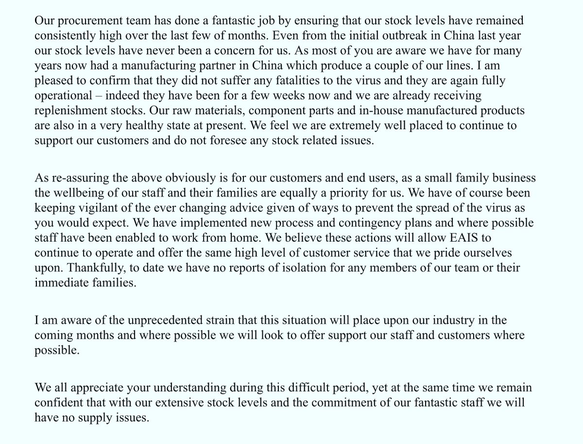 WE ARE STILL OPEN FOR BUSINESS &amp; HAVE PLENTY OF STOCK - supplying and installing high quality racking and shelving to the HEALTH &amp; FOOD service industries, as well as trolleys and an extensive range of other products. eais.co #healthservice #lightequipment #stocks