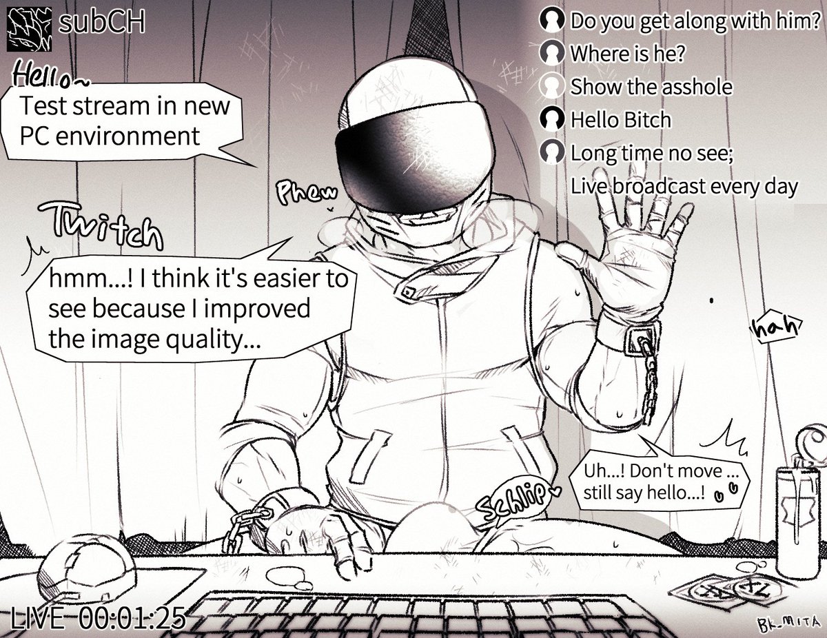 灰濁クロム🔞 on X: 🔞Maked porn streamer and Monster boyfriend  t.co1Eh4BdZEPS  X