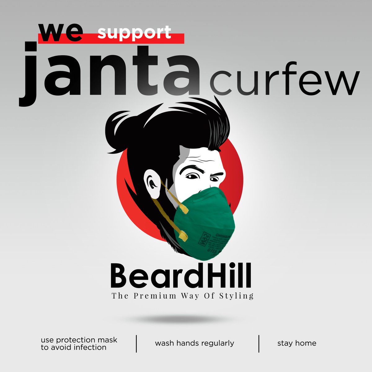 beard_hill's tweet photo. BeardHill support jantacurfew and the Indian government on Fight with COVID-19.

#CoronaUpdatesInIndia #JantaCurfew #RubikaLiyaquat #COVIDー19 #WhoCanSave_The_World https://t.co/nO6UZAF7J3