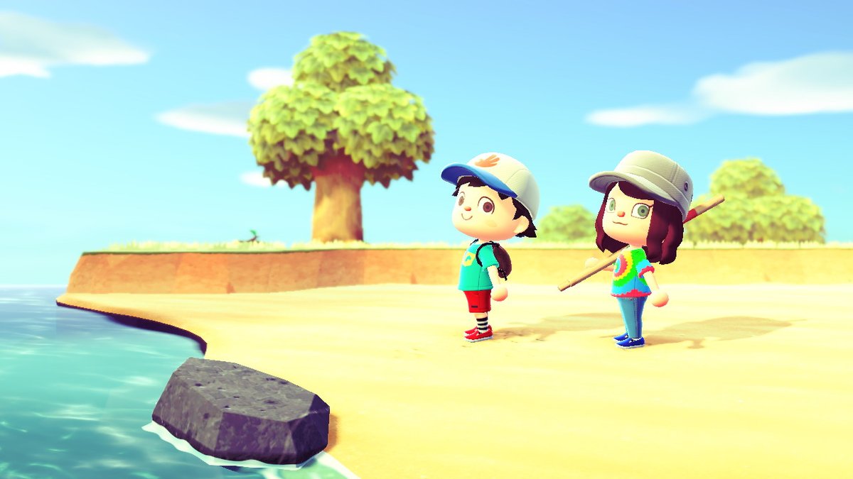 crunchprank's tweet photo. me and @squiddol

 #AnimalCrossing #ACNH #NintendoSwitch https://t.co/cmGCmVwy6W