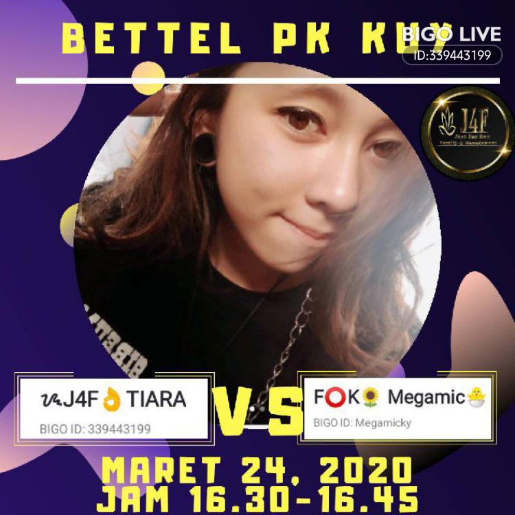 Masuk dan nonton LIVE ᝰJ4F👌TIARA di #BIGOLIVE: 10k 🙏  slink.bigovideo.tv/syP7CV
