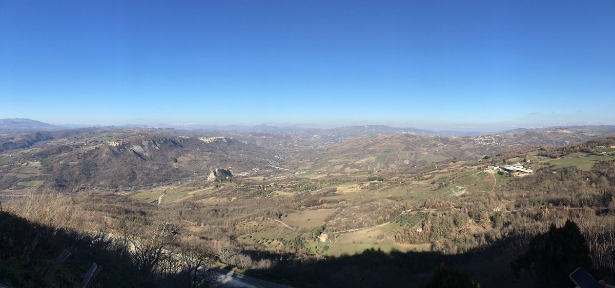Ammirando un bellissimo paesaggio dal belvedere di #Oratino, qualche mese fa.    #molise #visitmolise #moliseresiste