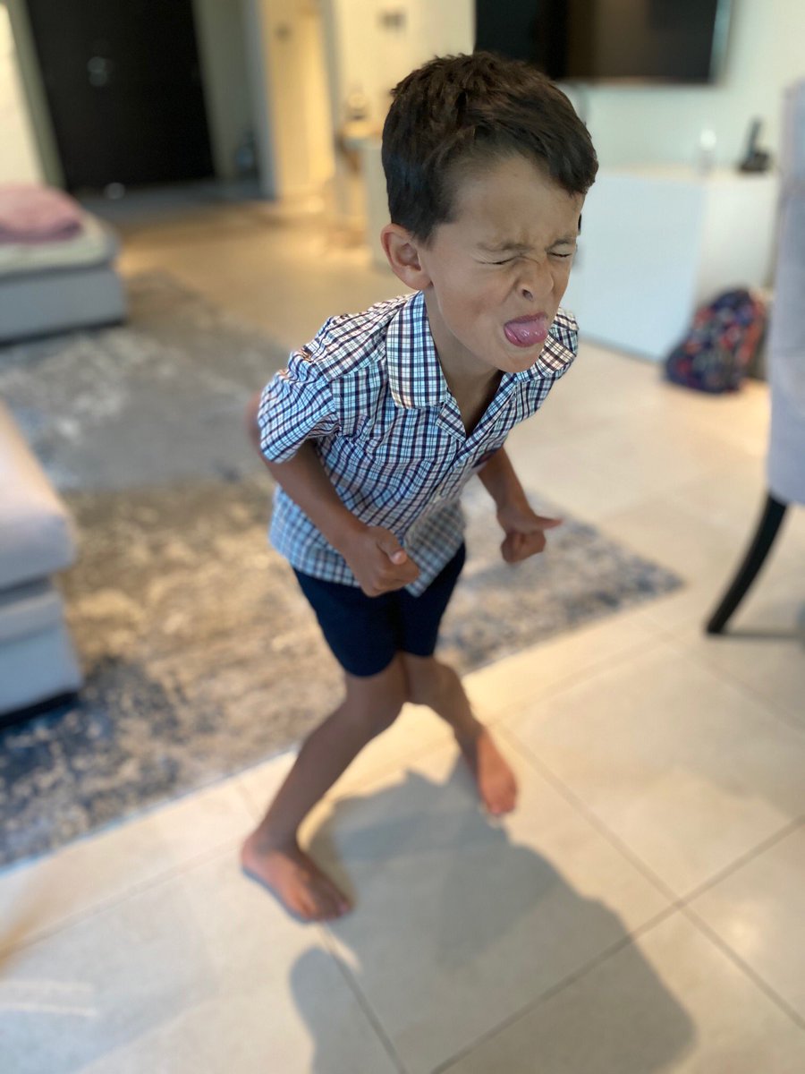 DBS_Year2's tweet photo. Warming up this morning for our first day of distance learning in Year 2! One of our favourite songs is the Tooty Ta 🕺🏻#beginsatDBS #distancelearning @DubaiBritishSch https://t.co/QvL5wRrXoW