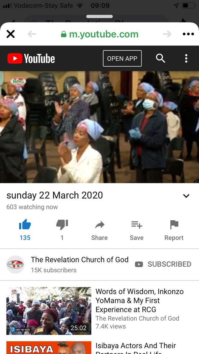 MNokuanda's tweet photo. Churching on YouTube today 
#RCG 
#yearofgrowthandinvestment 
#alldonebyprophetradebebe https://t.co/DCVffaR8yR