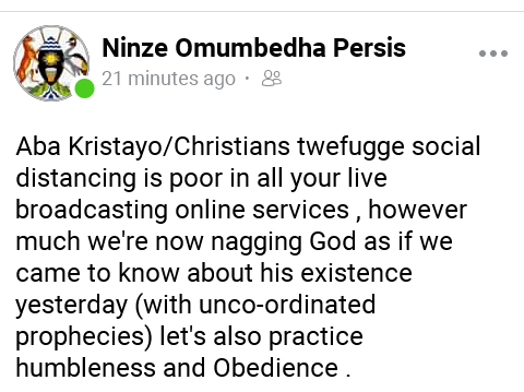 NgobiPersis's tweet image. #StayHomeStaySafe  #practisesocialdistancing