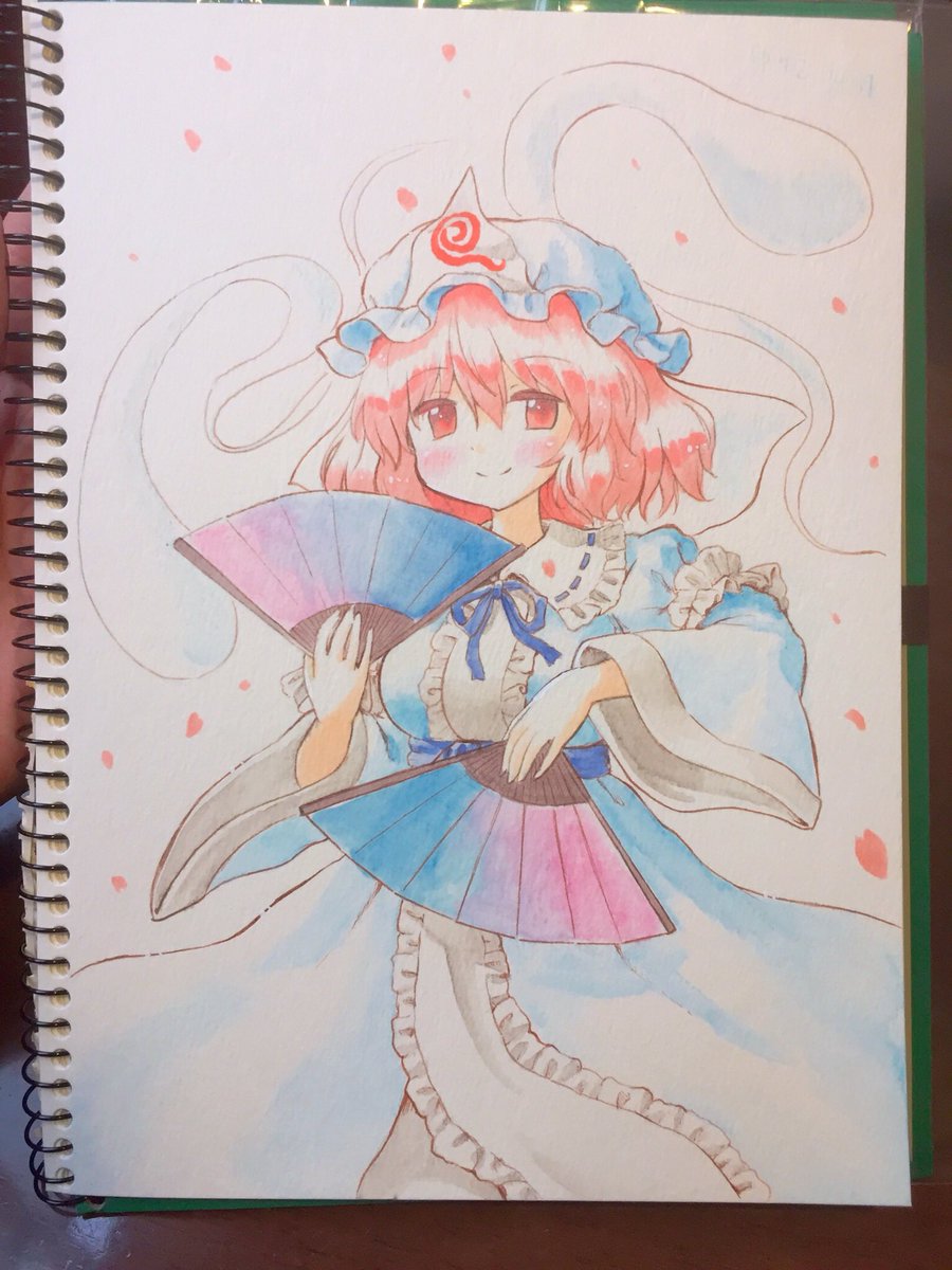 西行寺幽々子 「幽々子さま描いた! 」|アリヌ🍠例大祭せ43abのイラスト