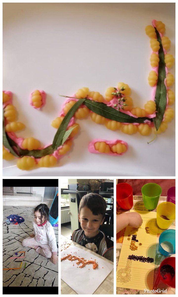 RHHS_Preschool's tweet photo. قام متعلمو الصف الروضة الاولى الفرنسي "باء" بتشكيل اسمائهم مستخدمين مواد مختلفة .👏👏 https://t.co/EHCtWPJGZQ