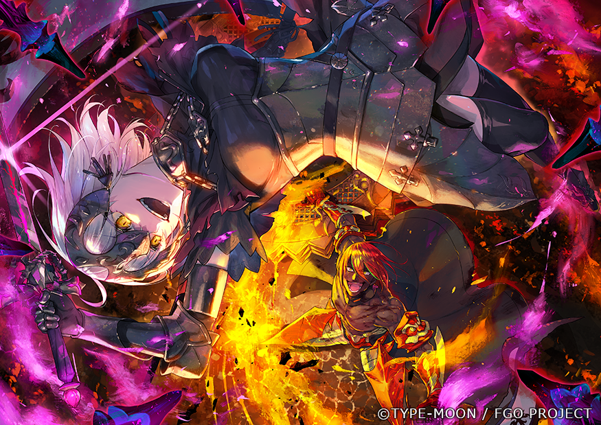 Fgo Redrop先生のバトルイメージイラスト ジャンヌ ダルク オルタ Vsアシュヴァッターマン が最高