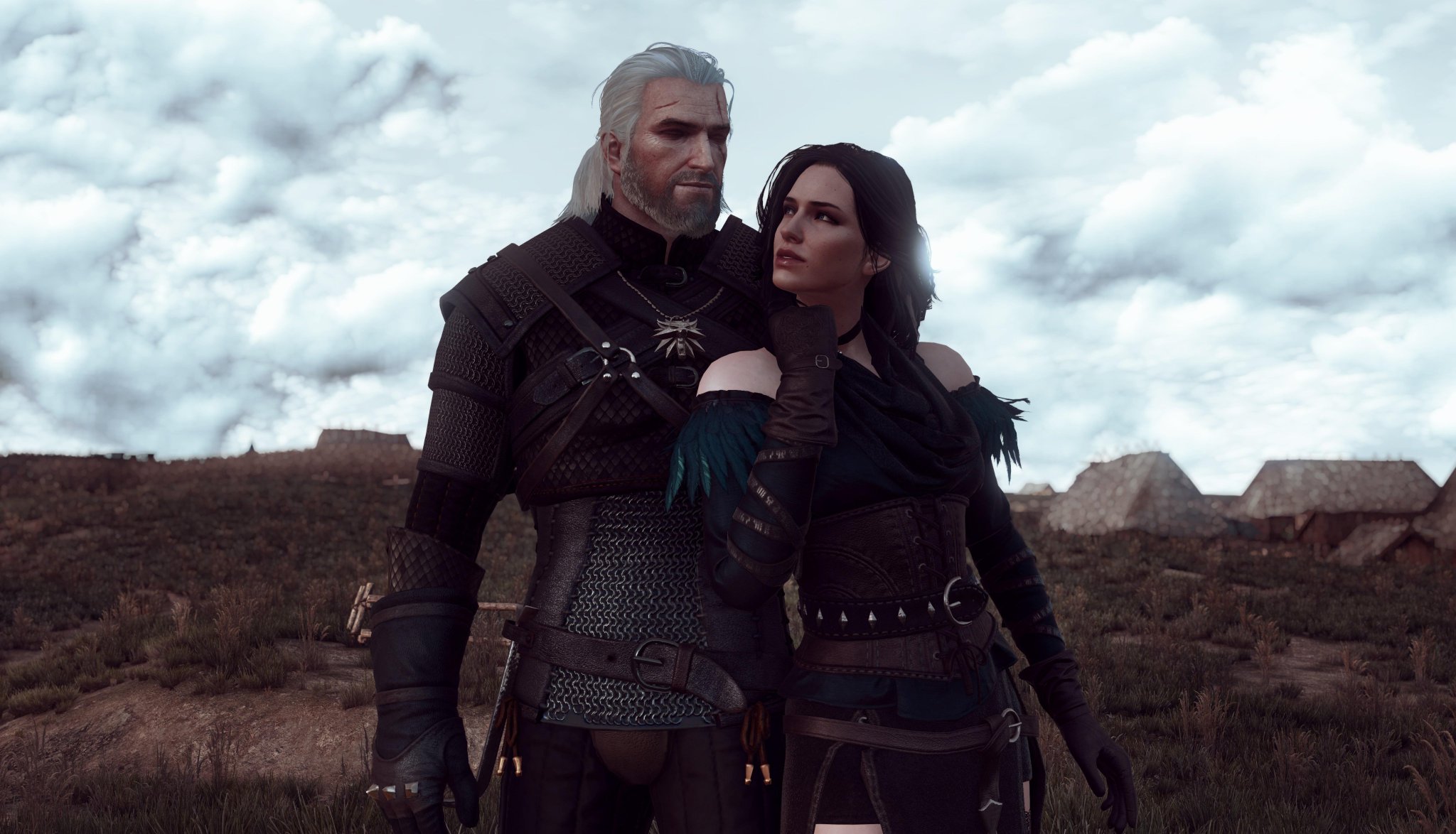 Йеннифэр из Венгерберга и Геральт из Ривии Geralt Yennefer