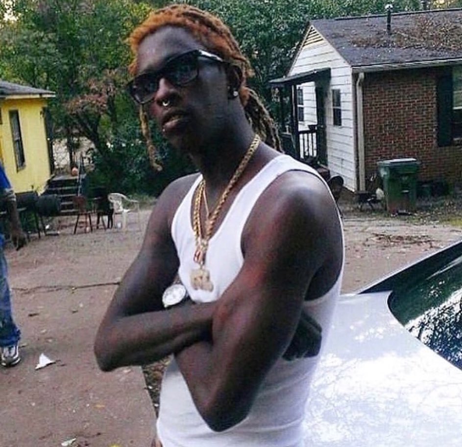 Gue1za's tweet image. So bored yesterday I painted young thug