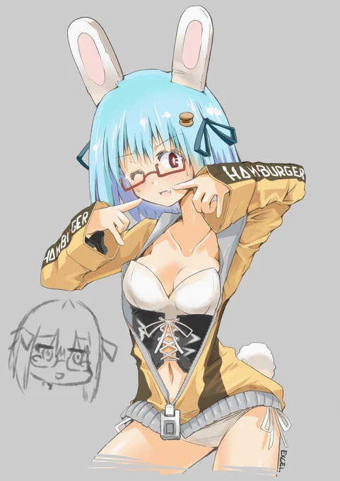 ハンバーガーちゃんです #ハンバーガーちゃん 