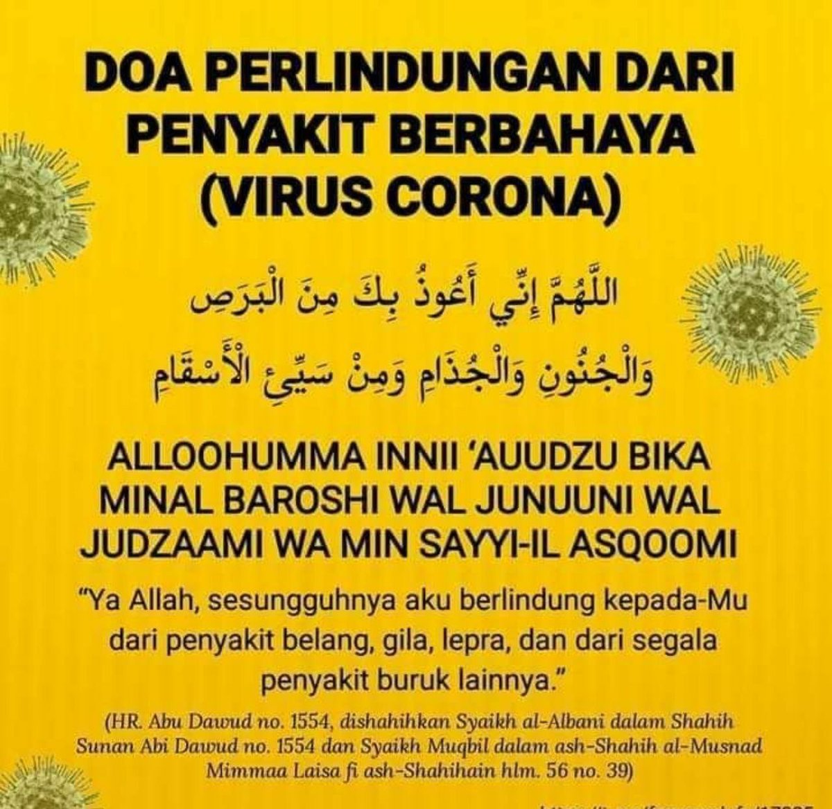 Doa jauhkan wabak