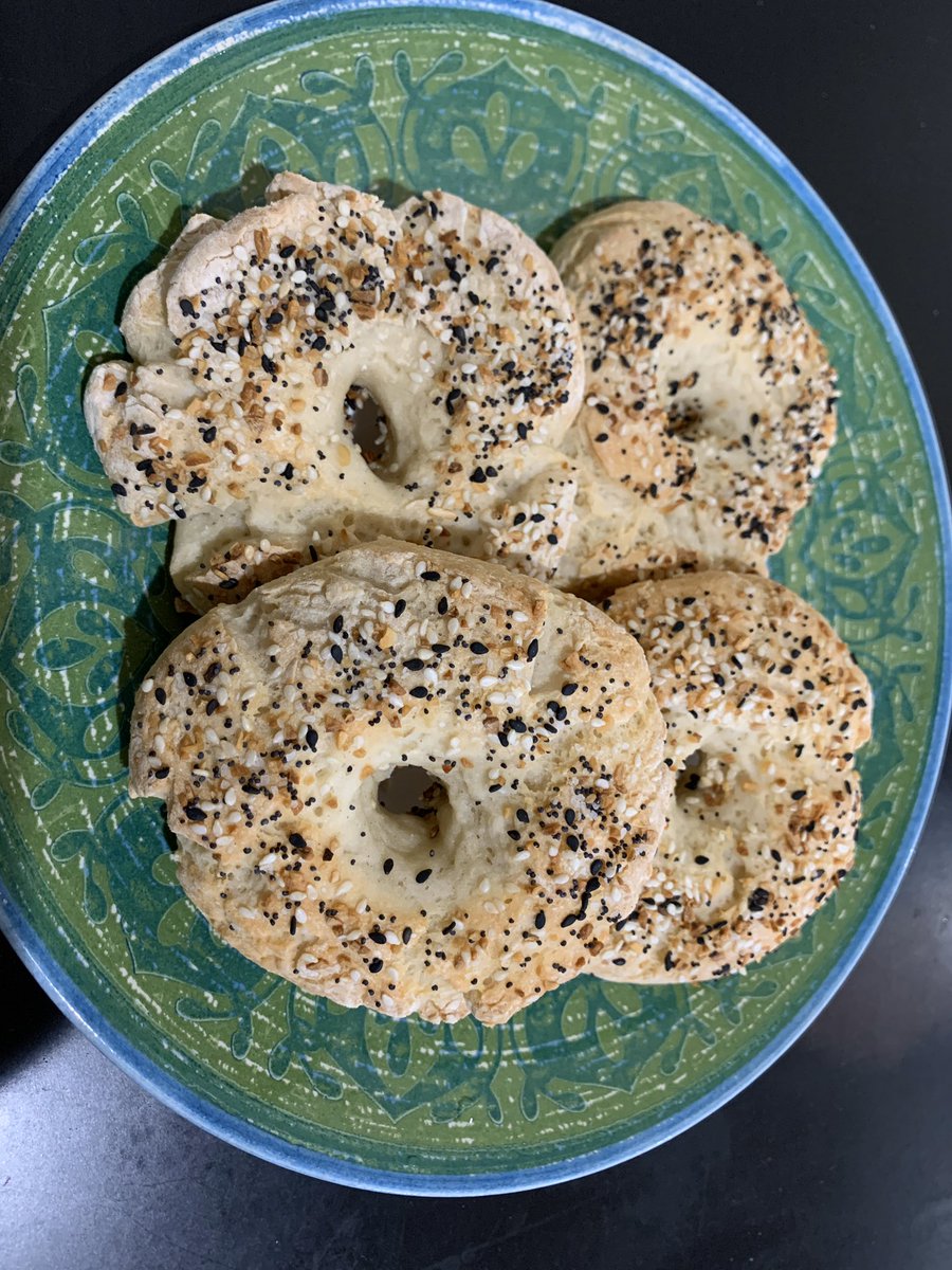 NutritionMary's tweet photo. Sunday morning and fresh bagels go together like peanut butter and jelly! Such an easy recipe that uses three main ingredients (flour, greek yogurt, and baking powder). https://t.co/QpQihYSBwM Check it out! #cbchefs @CBWestHS #cbdlp @cbwest2020 https://t.co/zxWP8vsCku