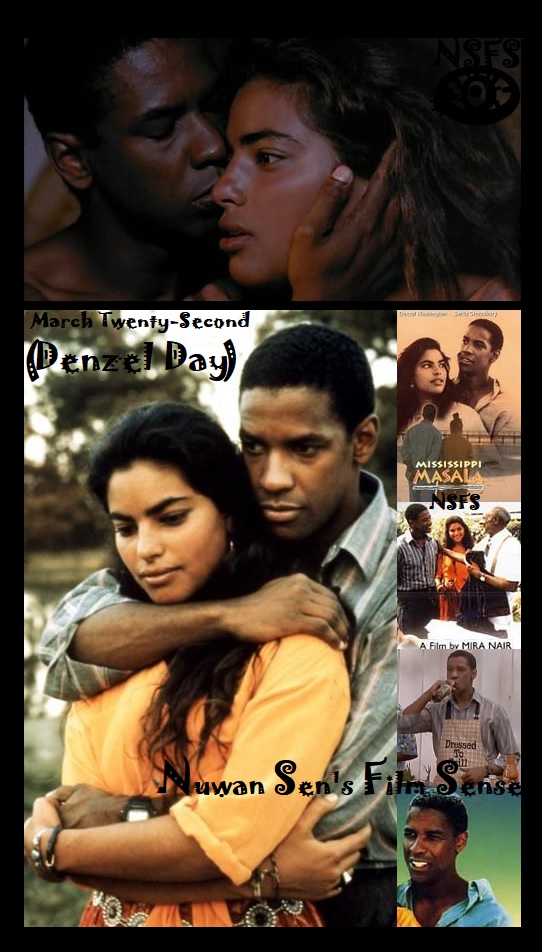 Nuwansenfilmsen's tweet photo. #HappyMarchMovieChallenge
#March #TwentySecond;#TwentyTwenty!Favourite #DenzelWashington Movie(#Denzel #Day)
#MississippiMasala(1991)Not my favourite,but this #underrated #IndianEnglishMovie,directedby #MiraNair,deserves more love!It's a #PrettyGood #interracial #LoveStory!#NSFS! https://t.co/CjKLUkFOy7