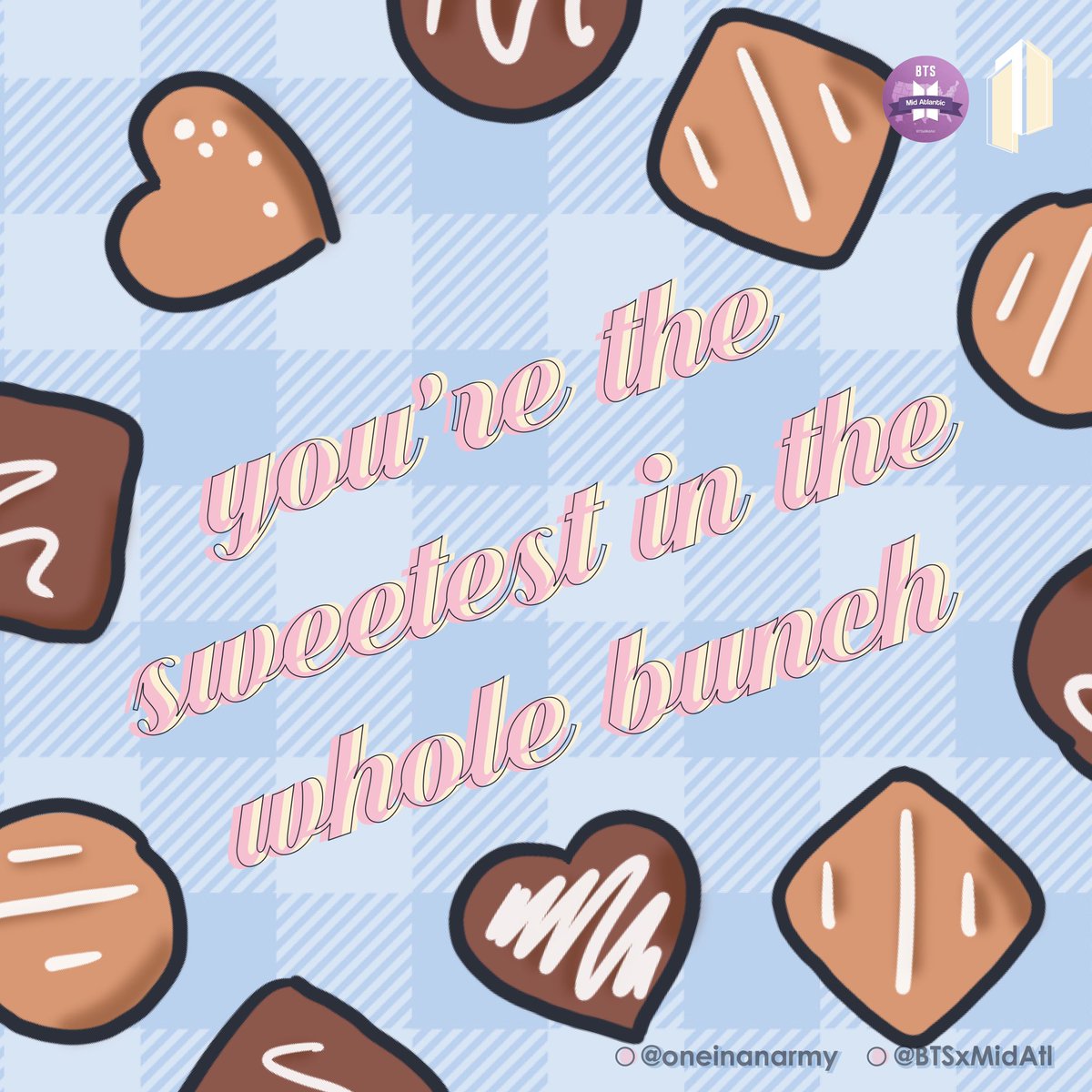 BTSxMidAtl's tweet photo. Happy Sunday ARMY 💜

WK 3 of our #SpoonfulOfSuga is almost over! For every1 who did an activity here's your cookie!

PS. U can still earn some now 💜

PPS. Dont forget OIAA #ChangeWithYoongi project - 👑

Donate⬇️
https://t.co/aVoiscSxkd
Form⬇️
https://t.co/5k9eqBBOG4

@BTS_twt https://t.co/kZGQO4V7LI