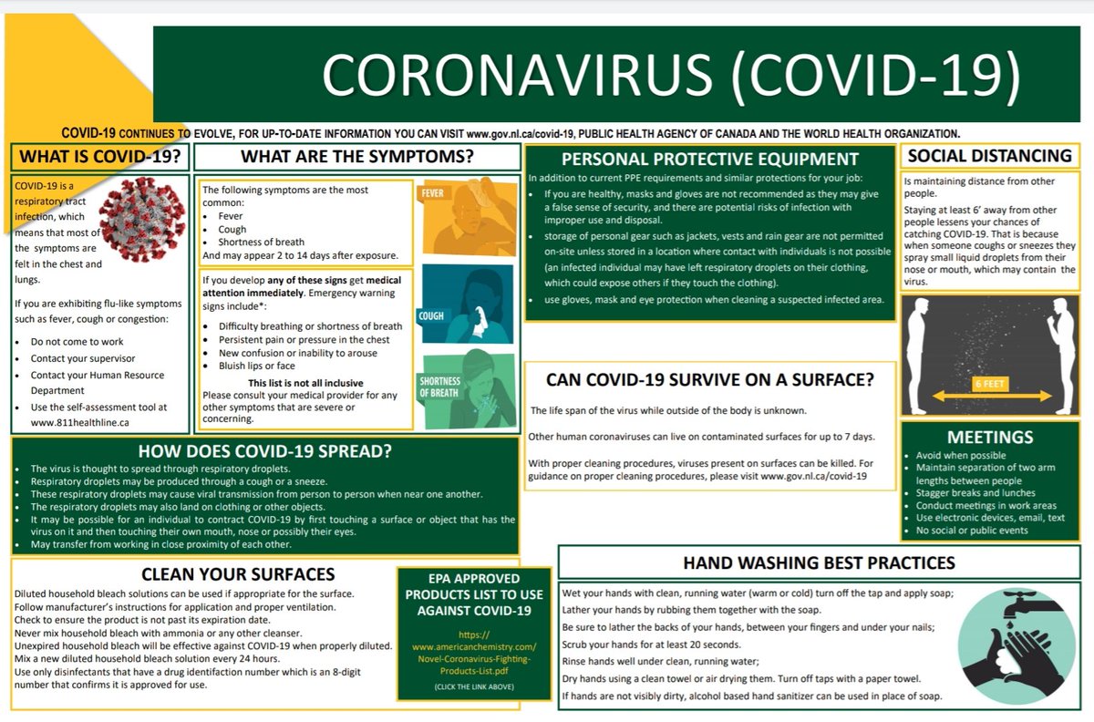 Visit <a href="/GovNL/">Government of Newfoundland & Labrador</a> website, for more great resources relating to #COVID19. gov.nl.ca/covid-19/
