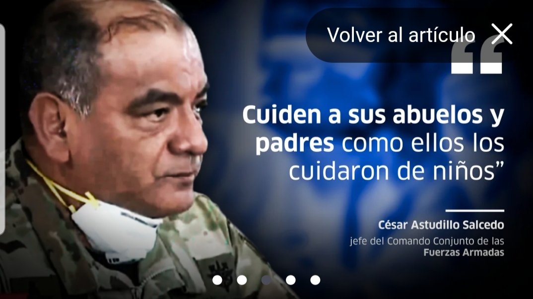 cristinaq's tweet photo. "Esta guerra no solo la pelean medicos, policias o militares, también ustedes (autoridades) y nuestro pueblo desde sus casas, que se ha vuelto una trinchera, con las mejores armas, sus manos. Tendremos bajas que lamentar, pero vamos a vencer" #CesarAstudillo FFAA Perú #COVIDー19 https://t.co/6zfNhtXFV9
