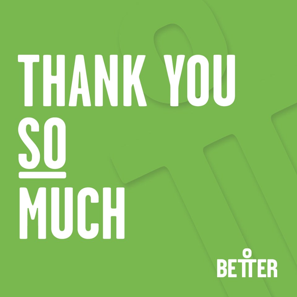 To our incredible staff and amazing members, thank you so much. We have been overwhelmed by your support and positivity - we really couldn't have got through the last week without you.