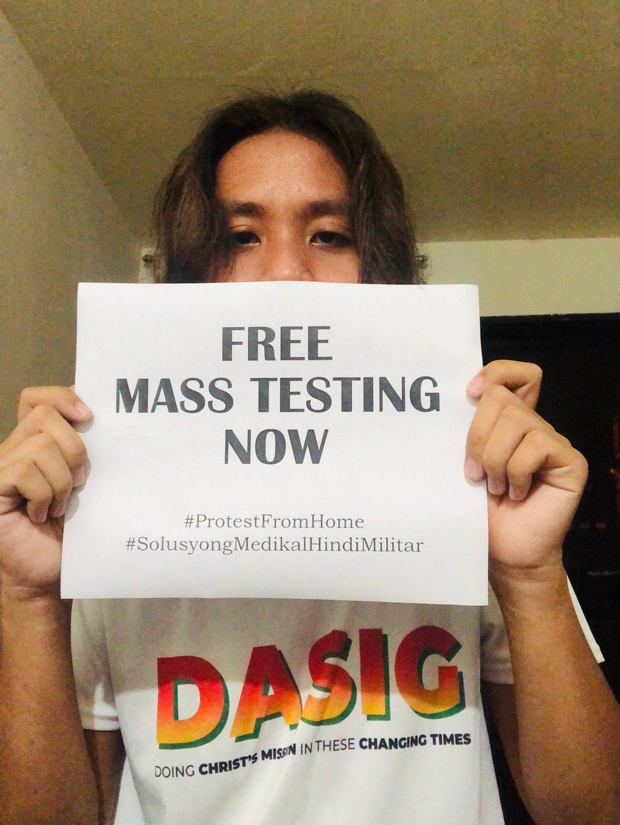 Malungkyuttt's tweet image. #ProtestFromHome
#SolusyongMedikalHindiMilitar 
#FreeMassTestingNOWPH 
#NoToVIPCovidTesting