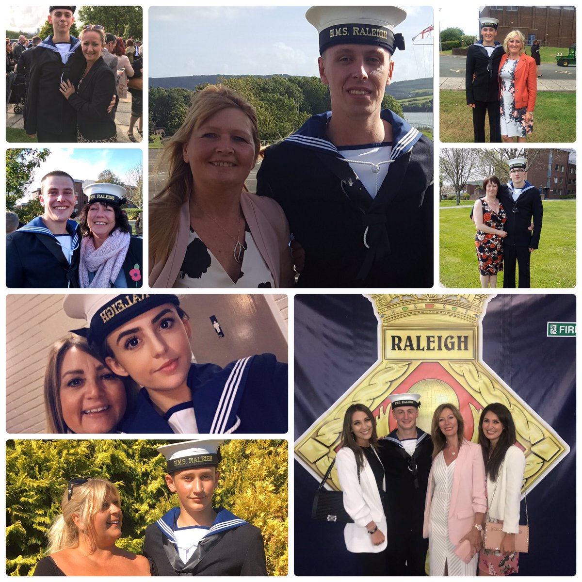 Happy Mother’s Day to all the Navy mums out there from all of us at HMS Raleigh.  

Here’s some photos sent to us of some of our former recruits with their mums.  Most of these sailors are now serving on <a href="/HMSQNLZ/">HMS Queen Elizabeth</a>.
<a href="/HMNBPortsmouth/">HMNB Portsmouth</a>  #MothersDay #NavyMums