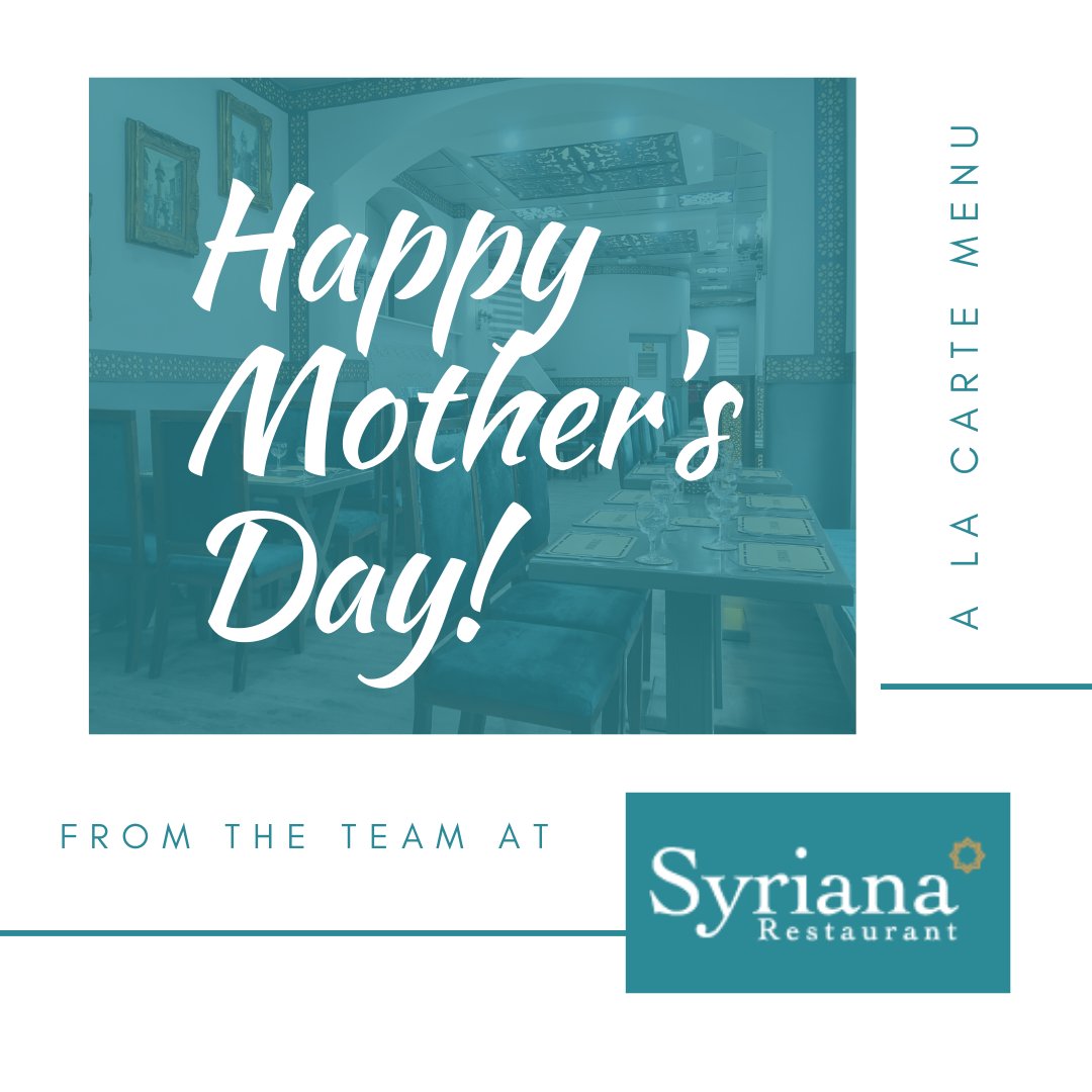 Happy Mother’s Day to the wonderful Mum’s who act selflessly each day to look after their children, no matter how old they get – we appreciate you!

If you don't fancy cooking today, order from us via UberEats or Deliveroo!  💙

#mothersday