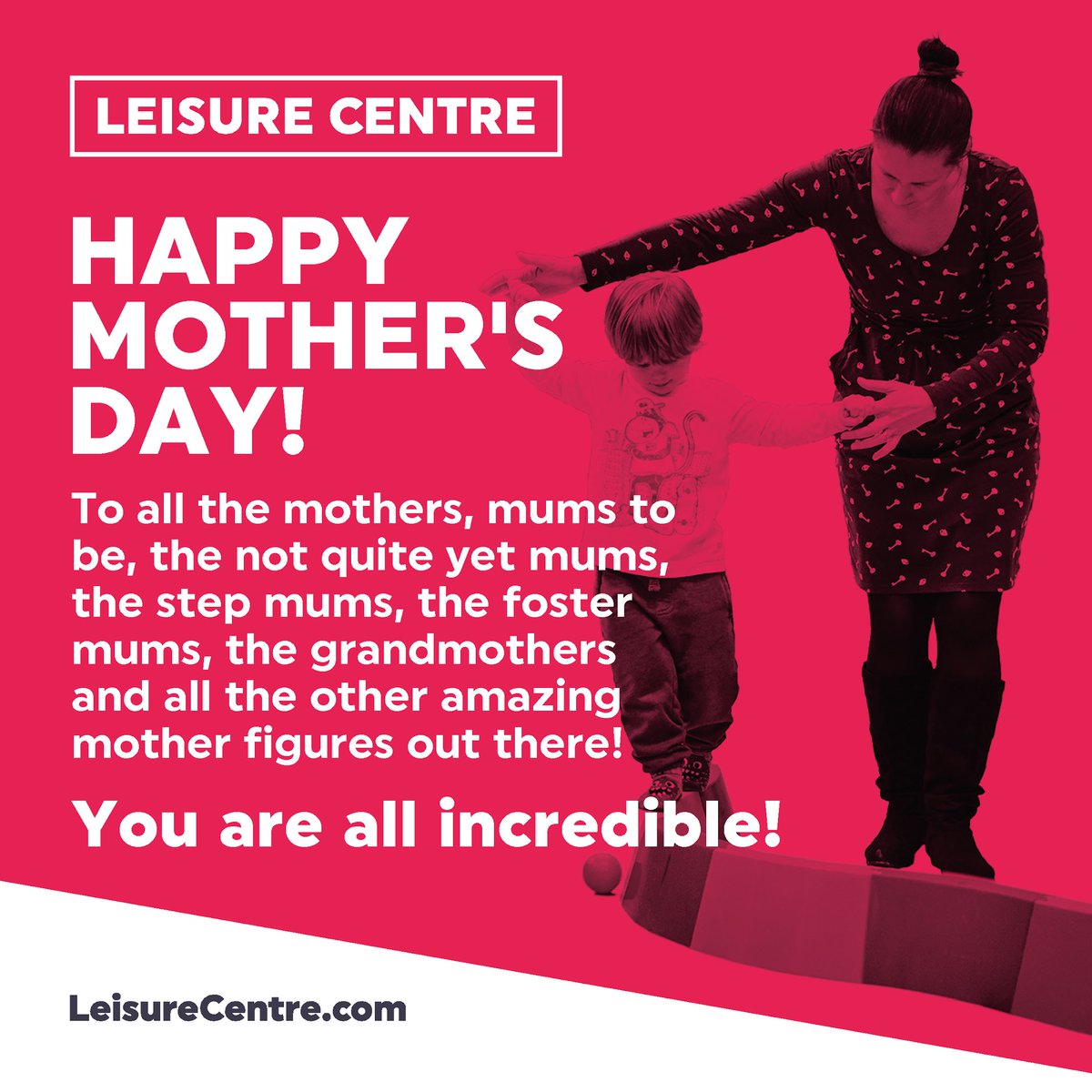 💐Happy Mother’s Day💐

Let’s bring a little bit of happiness and positivity to social media. Tag your mother figure below and tell them what an incredible person they are!
#mylocal #leisurecentre #mothersday