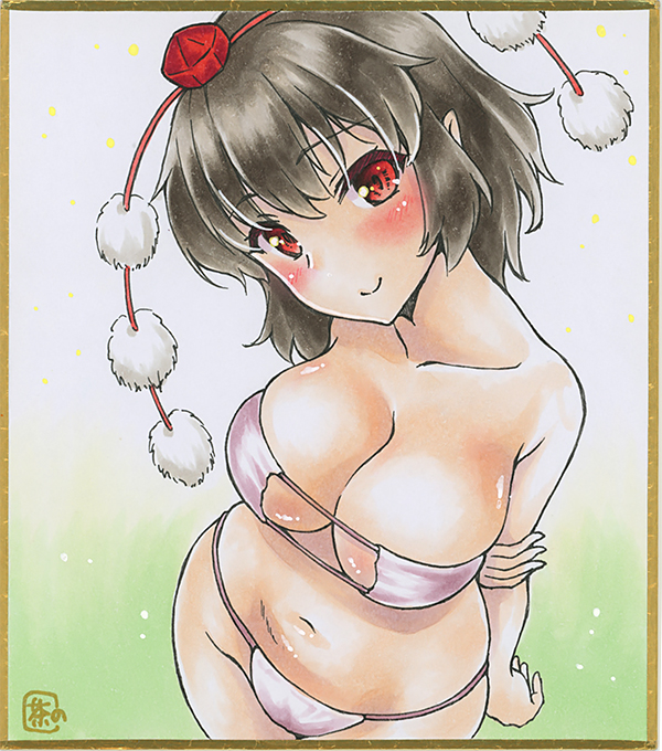 #エア例大祭
【BOOTH】
射命丸文ちゃんのミニ色紙
追加しました～🥳

FIKA https://t.co/M773CNWFM8 #booth_pm 