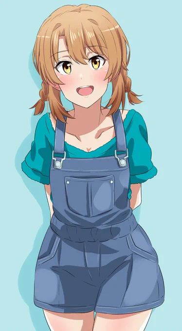 三編みおさげな一色いろはも見たい。 
