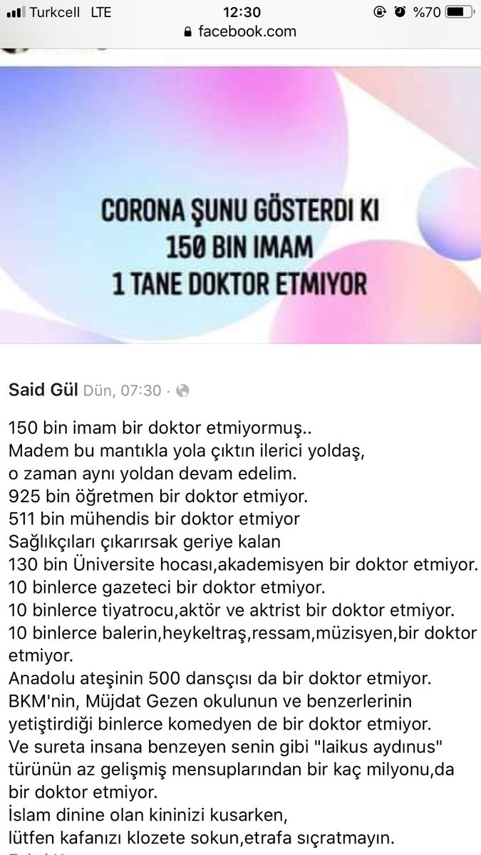 Böyle bir süreçte bile içlerindeki kin ve nefrete gem vuramayıp, insanların inancına saldırmayı ve saygısızlık etmeyi bir meziyetmiş gibi sunanlara gayet makul ve münasip bir cevap olmuş.