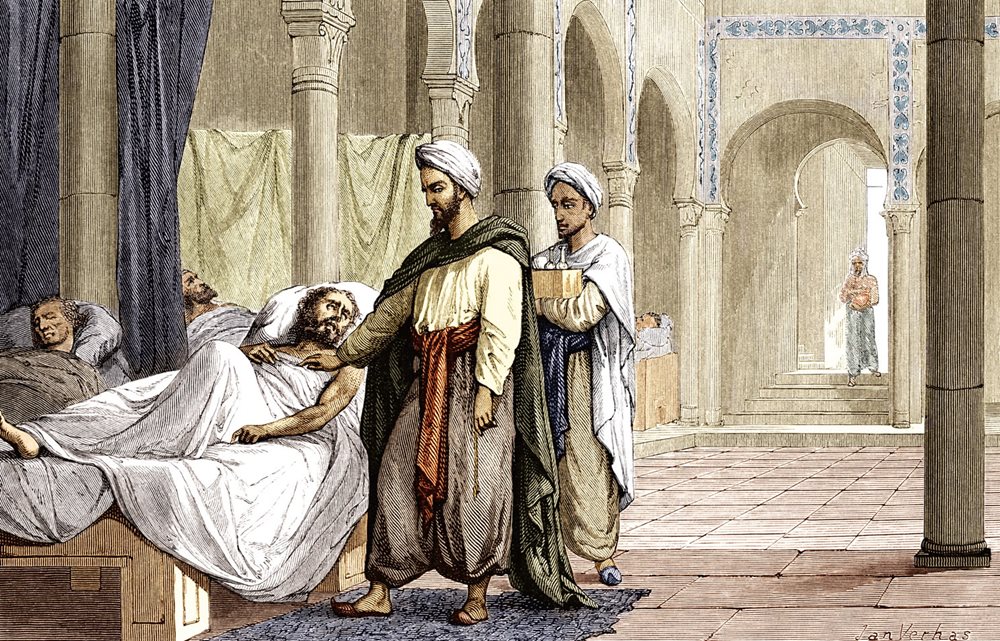 IndoIslamicPage's tweet image. The earliest general #hospital was built in 805 in Baghdad by Harun Al-Rashid. 
By the tenth century, Baghdad had five more hospitals, while Damascus had six by the 15th century and Córdoba alone had 50 major hospitals.

#COVID2019
#Corona
#JantaCurfew

aramcoworld.com/Articles/March…