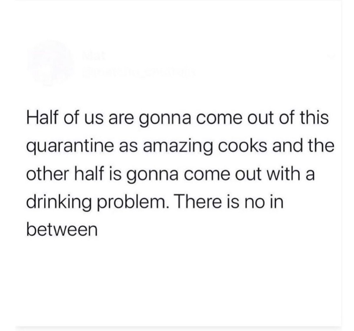 there are only two kinds of people 🤷🏻‍♂️. 
#COVIDー19 #coronavirus #StayAtHome