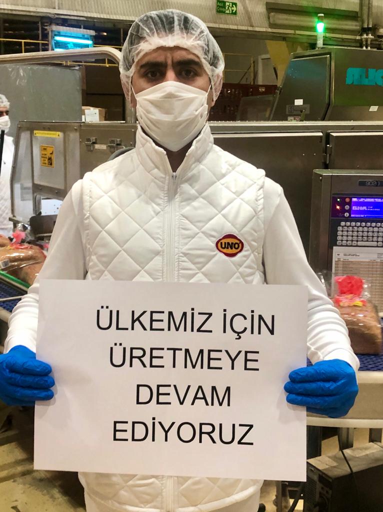 Ekmeğimizi ateşten çıkaran Uno çalışanları, Türkiye'nin dört bir yanında ekmek üreten tüm fırın işçileri iyi ki varsınız!
#AlkıslarGıdaCalısanlarına 
#AlkışlarUnoÇalışanlarına
#AlkışlarEkmekÜretenTümFırınÇalışanlarına