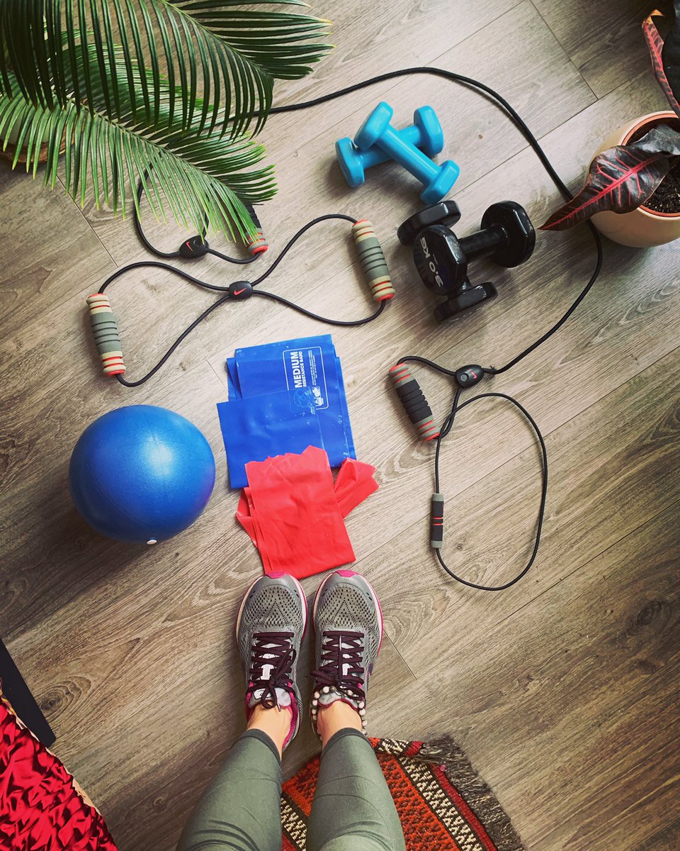NiloufarW's tweet photo. Time to get the kit out.
#GymDistancingClasses https://t.co/PT0c788k4N