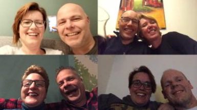 jacqtomassen's tweet photo. Samen met mijn vrienden geborreld via Whatsapp. #SocialDistance #StayAtHome https://t.co/yUSKGiq89l