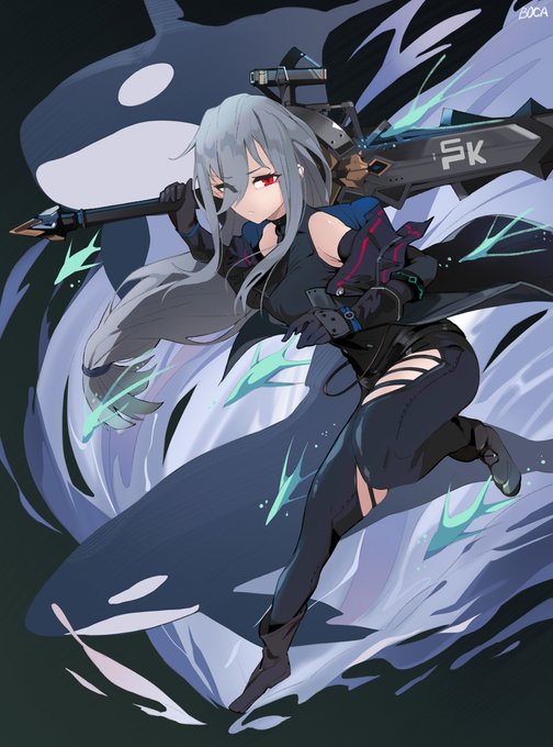 산을 가르는 스카디😁
#明日方舟 #Arknights 