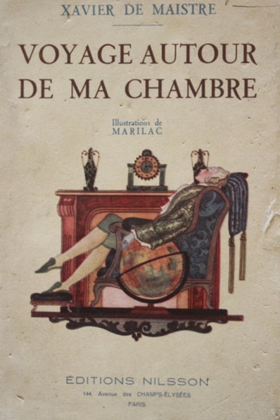 De kunst van te leven is thuis te zijn alsof men op reis is.
— Godfried Bomans

(Her)lees daarom vooral!
 
Bijvoorbeeld Reis door mijn kamer van Biesheuvel (of het gelijknamige boek van zijn illustere voorganger Xavier de Maistre)