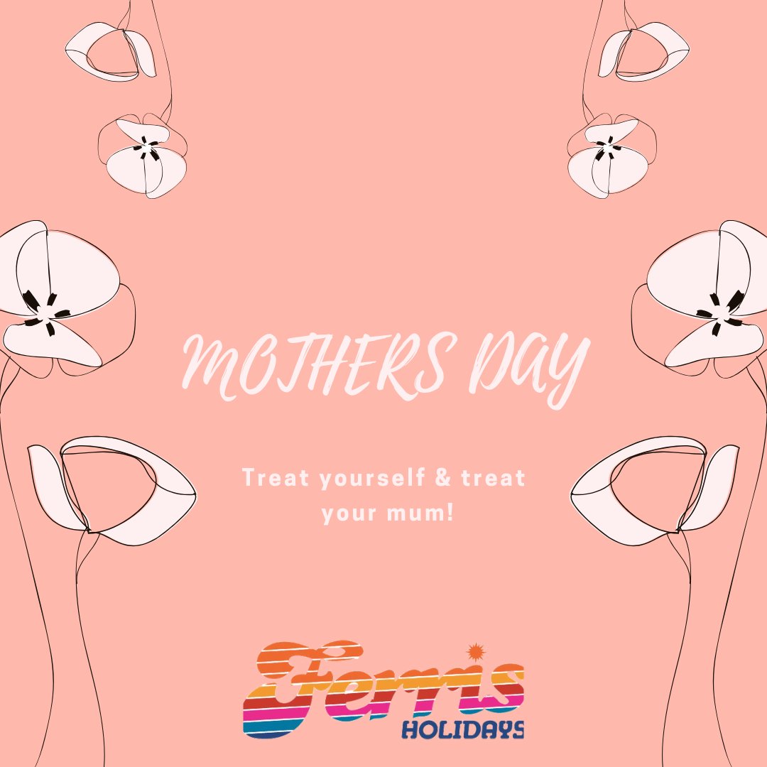 Today is Mothering Sunday!🌸

Treat yourself (if you're a mum) and your mother today to some flowers, dinner or maybe even a Ferris short break somewhere...

#ferrisholidays #motheringsunday #mothersday #flowers #mothersdayflowers #mothersday2020 #mothersdaygift #mothersdayideas