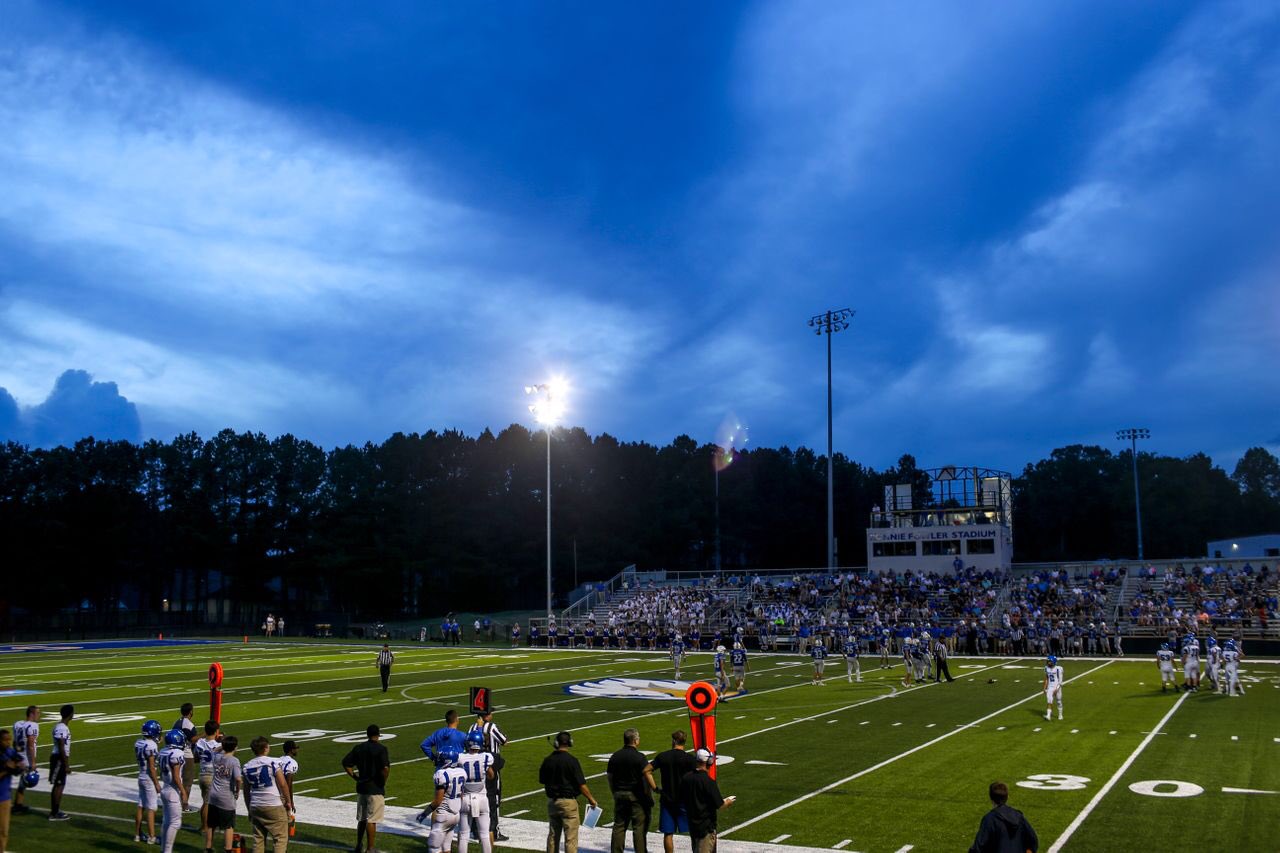 Justin Ray on Twitter: "@HSFBamerica “The Rock” Yellow Jacket Stadium