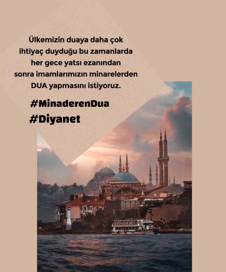Feyza09505182's tweet photo. #MinaredenDua 
Bu tag'a destek olalîm https://t.co/DCWKBInGN7
