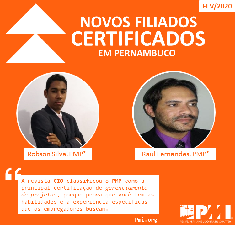PMI_PE's tweet photo. Conheçam os mais novos certificados PMPs de Pernambuco!
Quer ser também um Profissional de Gestão de Projetos (PMP)?
Entre em contato conosco!
Acesse: https://t.co/tGbf0MdMU1
#pmi #liderança #filiação #voluntariado #pmipe #recife #pernambuco #gestãodeprojetos https://t.co/1HBp5CleLf
