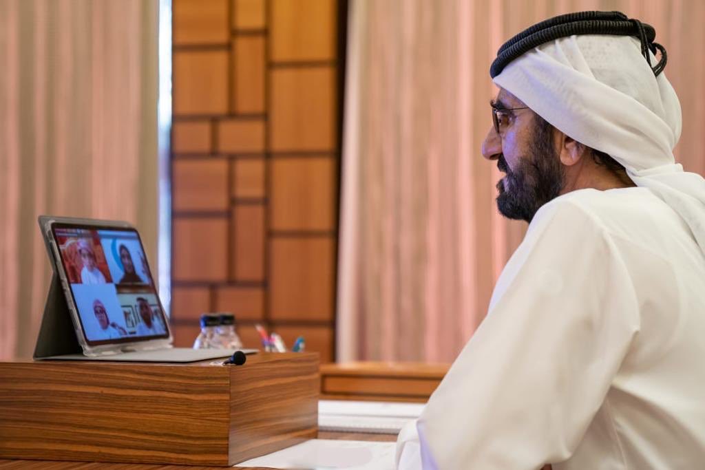 HHShkMohd's tweet photo. حضرت اليوم أول يوم دراسي عن بعد في مدارس الدولة .. مليون ومائتي ألف طالب انتظموا في مدارسنا الحكومية ومدارس القطاع الخاص وجامعاتنا الوطنية .. المدارس توقفت .. والجامعات أغلقت ... لكن التعليم لن يتوقف .. التعليم كالصحة لن يتوقف في جميع الظروف .. https://t.co/KcYvHEzm6k