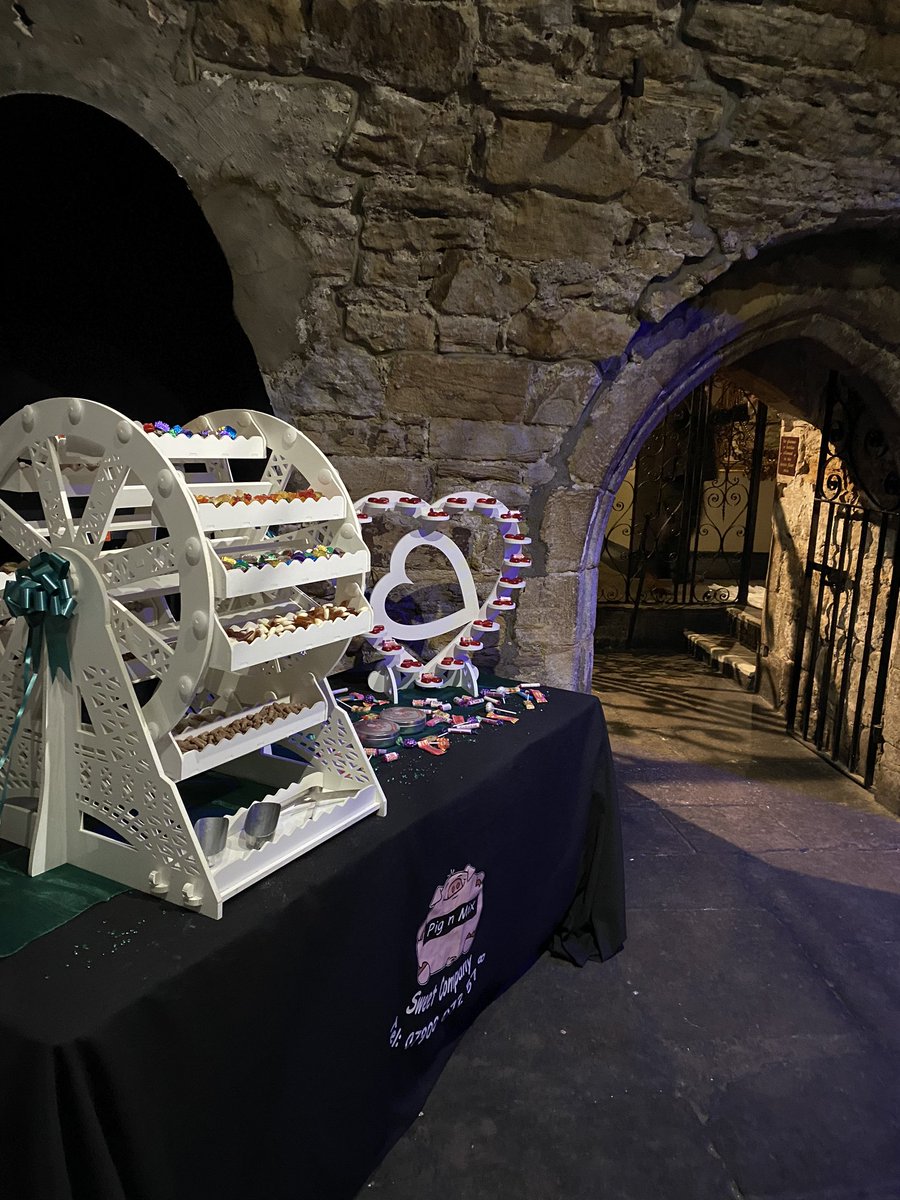 PigNMixSweetCo's tweet photo. Absolutely loved doing the sweets at the beautiful @LumleyCastleLtd for the wedding of Amy & Shaun Parker last night - it could be my last job for a while and happy that it was for such a lovely couple #lastoneforawhile #jobcentrebeckons 🐽🐽😳😳 https://t.co/8j6fXRItcO