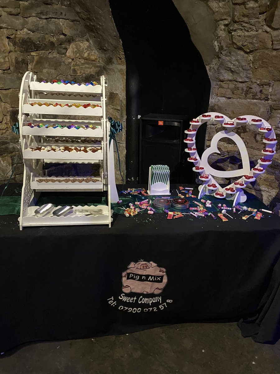 PigNMixSweetCo's tweet photo. Absolutely loved doing the sweets at the beautiful @LumleyCastleLtd for the wedding of Amy & Shaun Parker last night - it could be my last job for a while and happy that it was for such a lovely couple #lastoneforawhile #jobcentrebeckons 🐽🐽😳😳 https://t.co/8j6fXRItcO