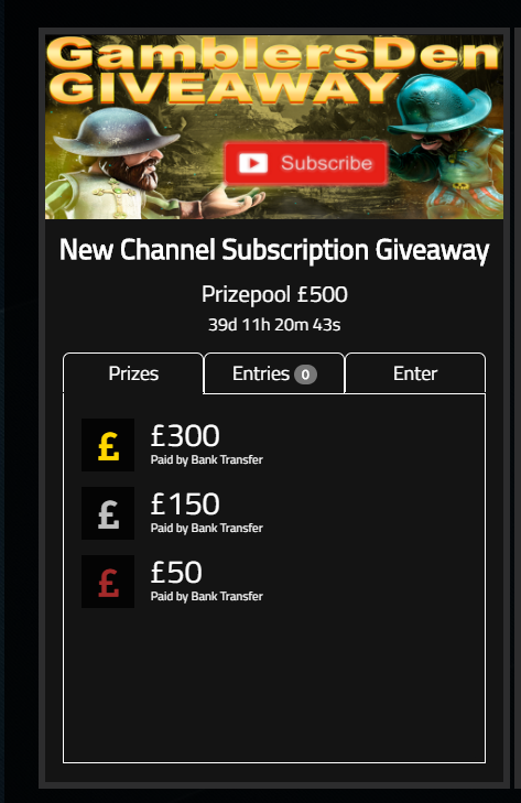craigslots's tweet photo. **RANDOM RETWEET GETS £75 PAYPAL**

Totally free giveaway, £500 worth of prizes.

Only need to sub to mine and @JimboCasino back up youtube channels.

Clicky!! https://t.co/0ecIB89U2d

**Retweet winner picked in 2 days time** https://t.co/u9AXYEmkjr