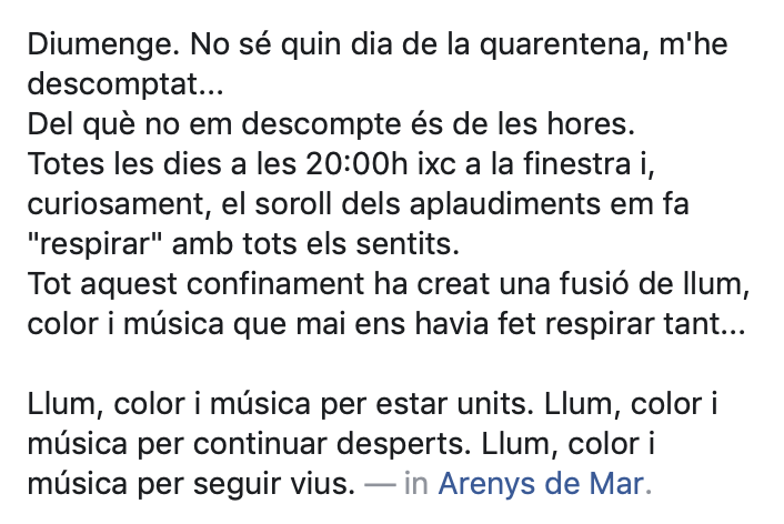 InstitutSantPol's tweet photo. Tot aquest confinament ha creat una fusió de llum, color i música que mai ens havia fet respirar tant..
Llum, color i música per estar units
Llum, color i música per continuar desperts
Llum, color i música per seguir vius..
👩‍🎨La nostra companya #Yasmina avui comparteix 🎶 https://t.co/BpkoXhGJZs