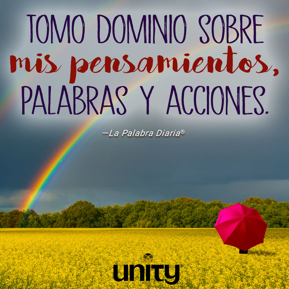 unityenlinea's tweet image. Poder - Tomo domino sobre mis pensamientos, palabras y acciones.
unityenlinea.org/dailyword/pode…