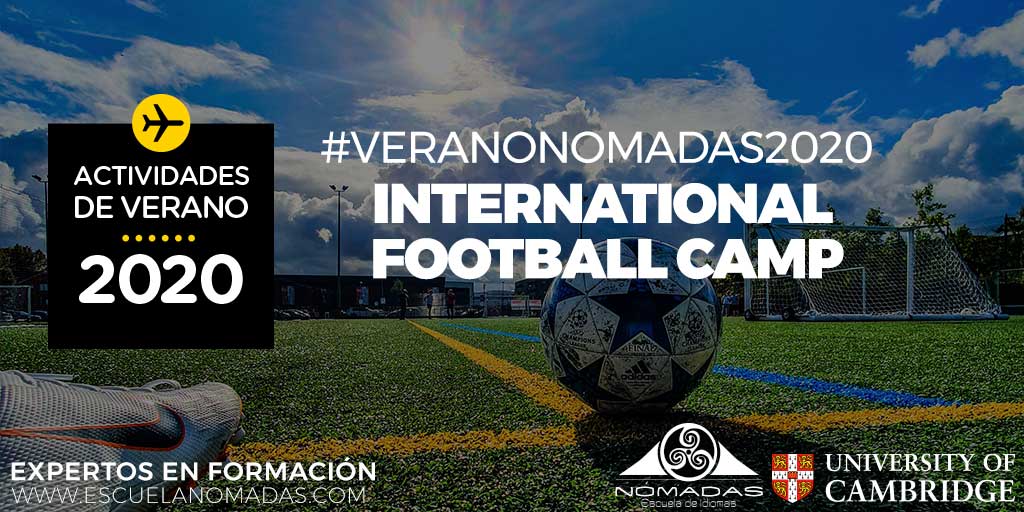 NomadasViajes's tweet photo. Si quieres disfrutar del verano practicando deporte y aprendiendo #inglés, nuestro campamento bilingüe International #Football Camp es para ti!  ⚽
 #VeranoNomadas2020

👉 https://t.co/d7eNcdwCEv

#CursosVerano #EscuelaNomadas #EsAlcazar #inglés #futbol #AlcazarDeSanJuan https://t.co/pP73PqwKmw