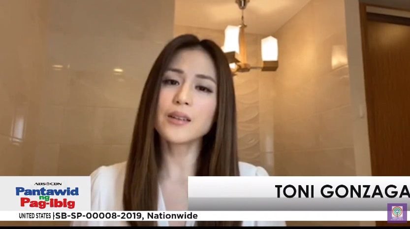 ABSCBNpr's tweet image. Toni Gonzaga shares her soothing rendition of “Be Still.” #PantawidNgPagibig