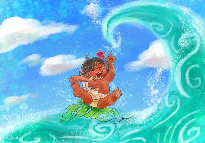 モアナと伝説の海のtwitterイラスト検索結果 古い順